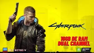 Cyberpunk 2077 ACER NITRO 5 AN515-55-705U i7 10750H GTX 1660ti