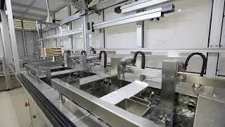 KKS Automatic linear ultrasonic cleaning system