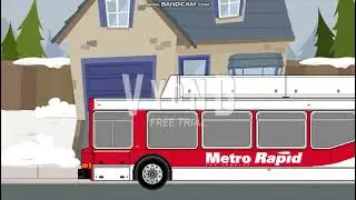 Ricky Shows Nina an (EX) LACMTA 2000 NABI 40 LFW Rapid Unit