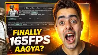 BGMI 165Fps is REAL or FAKE?