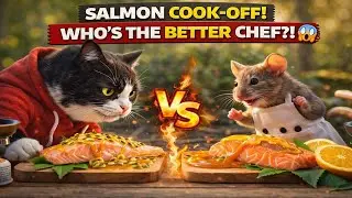 Salmon Cook-Off! 😱 Passion Fruit vs Orange Sauce | Tomy & Jerry Mayhem