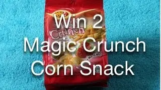 Выиграйте 2 хрустящих кукурузных хлопья Magic Crunch