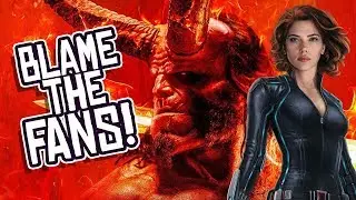 David Harbour Blames Hellboy FANS for Failure! BLACK WIDOW on Digital?!
