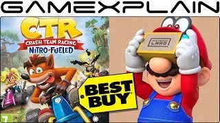 Best Buy Hosting Demos for Labo VR & Crash Team Racing in Select Stores Later This Month