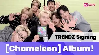 [Mwave shop] This is how TRENDZ Signed [Chameleon] Album💿
