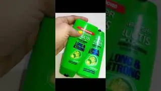 Garnier Fructis straightening Shampoo & conditioner review/ #shortsvideo #ytshorts #garnier