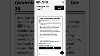 I built a full-fledged career page with job post function for a company's landing page