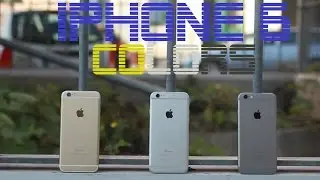iPhone 6 Color Comparison (Also iPhone 6+) (Gold, Silver, Space Gray)