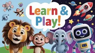 Little Explorers:The Ultimate Learning Adventure|Fun Kids Cartoon About Animals,Space & Daily Habits