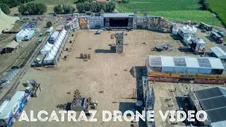 Alcatraz metal festival 4K drone video