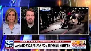 ARREST WARRANT for the man caught on video stealing an FBI rifle out of a car