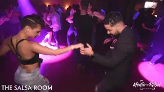EL TIGUERE & ANA SAOCO Bachata Social Dance At THE SALSA ROOM