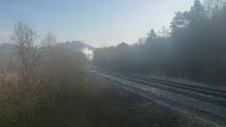 Rodelblitz auf der Rampe