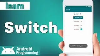 Switch in android - learn to create Switch in android and add Event for Switch in android