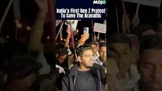 #Watch India's First Gen Z Protest In A Bid To Save The Aravalli Range #rajasthan #aravali #genz