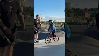 Когда попросили научить сальто на первой тренировке #bmx #школабмх #ridebmx
