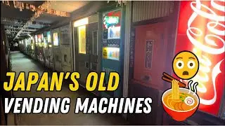 &ldquo;Exploring Japan&rsquo;s old Vending Machines 🍔🍜 Nostalgic Food Experience&rdquo;