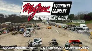 McGrew Equipment - Auctions Done Right!