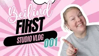 My First Studio Vlog | Small Business Behind the Scenes & New Product Sneak Peek | Sewing Planner
