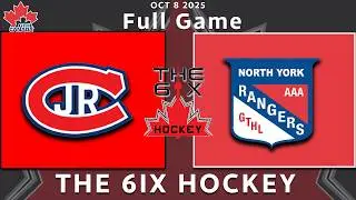 The 6ix Hockey Featured Game: North York Rangers vs Toronto Junior Canadiens GTHL U16AAA '10