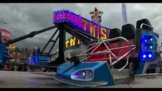 Opening Day for Albert Evans World Of Fun Fair in Boston's Cattle Market Carpark #ride #thrill