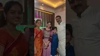 Deepika singh Ganpati celebration with husband and Family.on screen family #deepikasingh