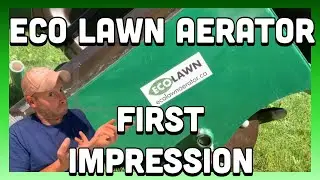 Eco Lawn Aerator // How it works // My First Impression