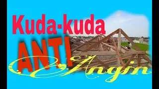CARA PASANG KUDA-KUDA KAYU #mahkotakonstruksi #diy 