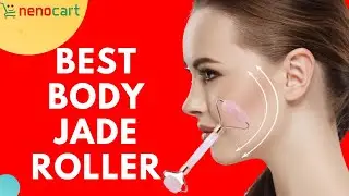 Best Natural Rose Quartz Facial Massage Crystal Stone Body Jade Roller