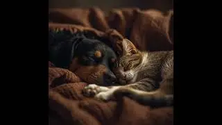 Peaceful Music for Dogs Left Home alone / Anxiety Relief / 1 Hour