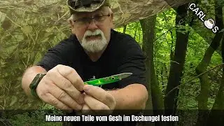 Tarp Aufbau mit den neuen UL-Teilen