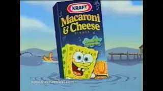 SpongeBob SquarePants Kraft Macaroni & Cheese Commercial (2002) - Commercial/TV Channel Music