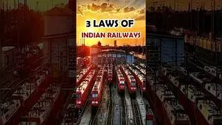 3 Laws of Indian Railways 90% of people don't know | 🚆3 Laws about Indian Railways 😍 #shorts