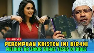 VIRAL ‼️ WANITA KRISTEN INI LAKUKAN HAL MEMALUKAN DI DEPAN DR ZAKIR NAIK, NETIZEN MALAH TERTAWA