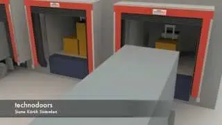 Soğuk Hava Kapıları - Inflatable Dock Shelters - Şişme K&ouml;r&uuml;k - Y&uuml;kleme K&ouml;r&uuml;ğ&uuml;