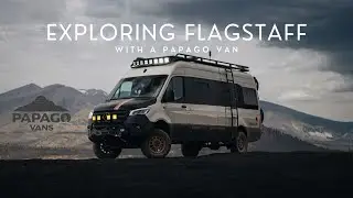 Relaxing Drone Video | Exploring Arizona In a Custom Sprinter Van