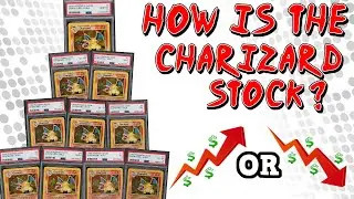 Charizard Stock!!! How Much Is A PSA 1-10 Set Worth?