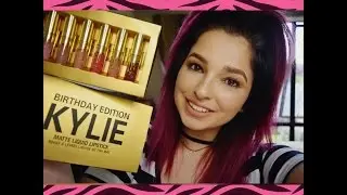 Fake Kylie Birthday Edition Lipstick | Ali Express Win | Cerise1307 |