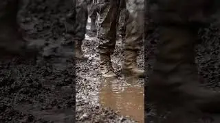 US 🇺🇸 Soldiers: Through The Storm 🌧️  #ussoldiers #military #army #infantry #rain #grit #usa
