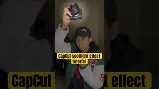 Capcut spotlight effect tutorial #shorts #capcut #capcuttutorial #capcutedit #spotlighteffect