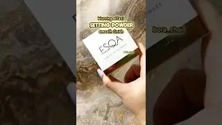 ESQA Flawless Micro Setting Powder Translucent #reviewmakeup #settingpowder #bedaktabur #facepowder
