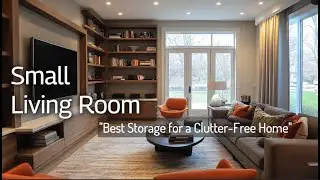 100+ Top Small Living Room Design Ideas: Best Storage for a Clutter-Free Home