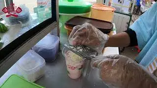 ES PISANG IJO DI CITARUM BANDUNG STREET FOOD #PISANGIJO #DESSERT #STREETFOOD
