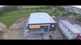 Bau der Sporthalle Oberstedten