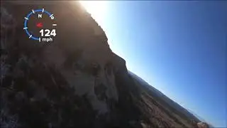 Ritewing Mini Drak with BadAss 2814-1300kv motor on 6S lipo with 7x6 prop