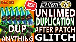 FAST ITEM DUPLICATION GLITCH (AFTER PATCH)  | Fallout 76 | DUPLICATE MATS/CAPS/LEGENDARY ITEMS