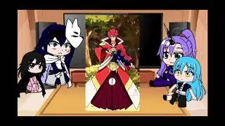 Shion, Shizu, Chloe e Rimuru reagindo a Top 3 subordinados mais fortes do Rimuru (1/2)●só do anime