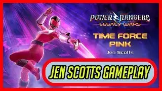 power rangers legacy wars time force pink Jen Scotts gameplay