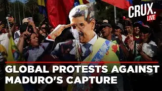 Venezuela Crisis LIVE |  Massive Protest In Support Of Maduro After US Airstrikes In Caracas | Trump