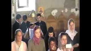 Manastirea Sfanta Treime Parepa 25 mai 2014 tundere in monahism maica Anastasia(4)